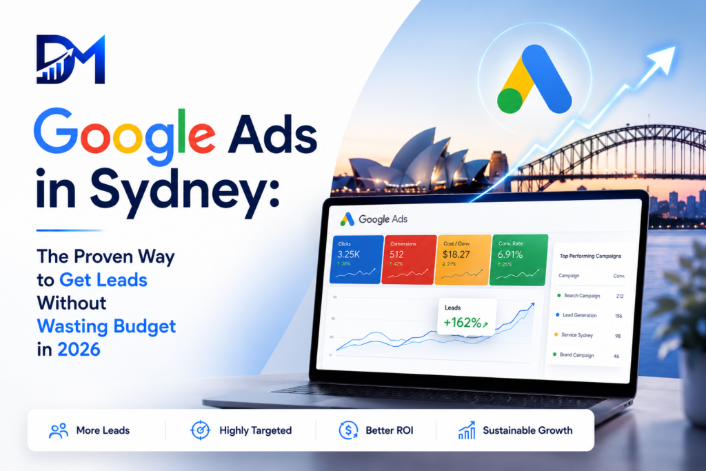 google ads in sydney 2026 Dignis Media