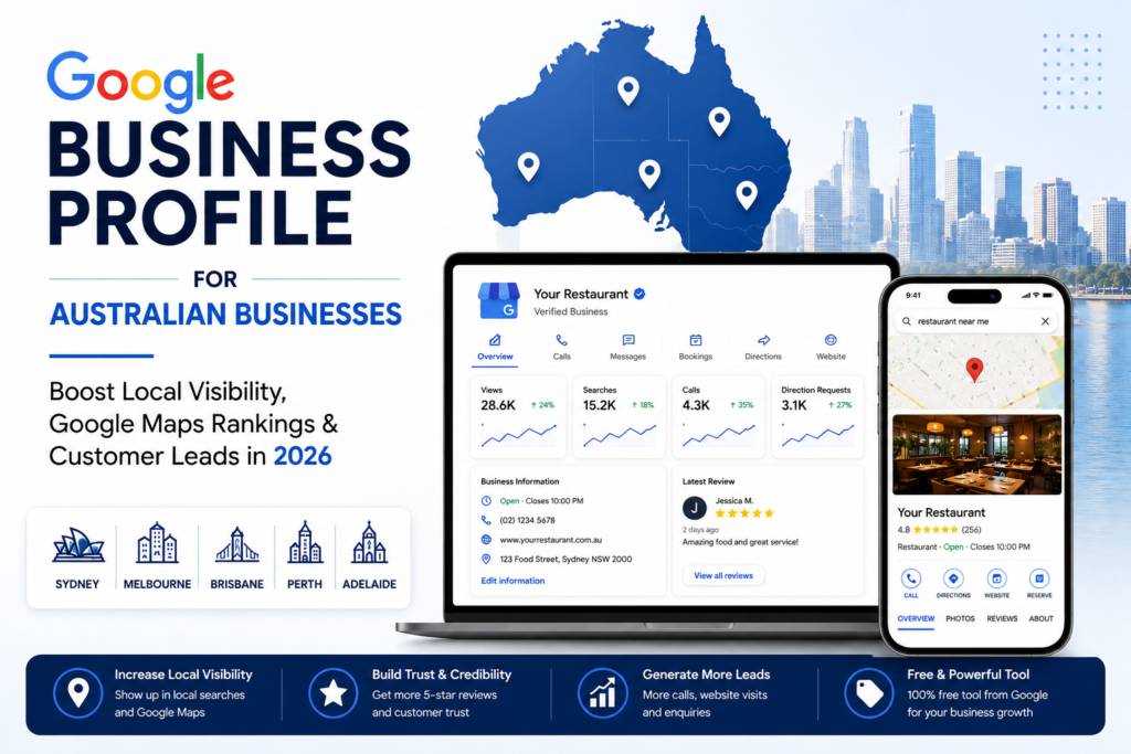 Google Business Profile for Australian businesses 2026 Dignis Media