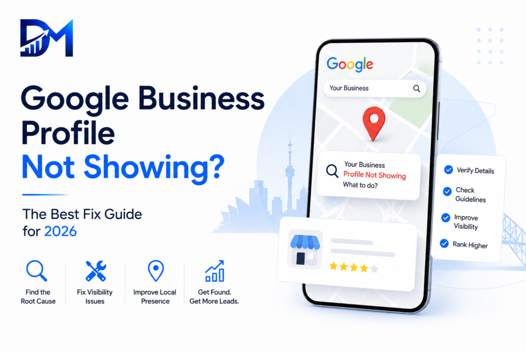 google business profile not showing on maps fix 2026, Dignis Media