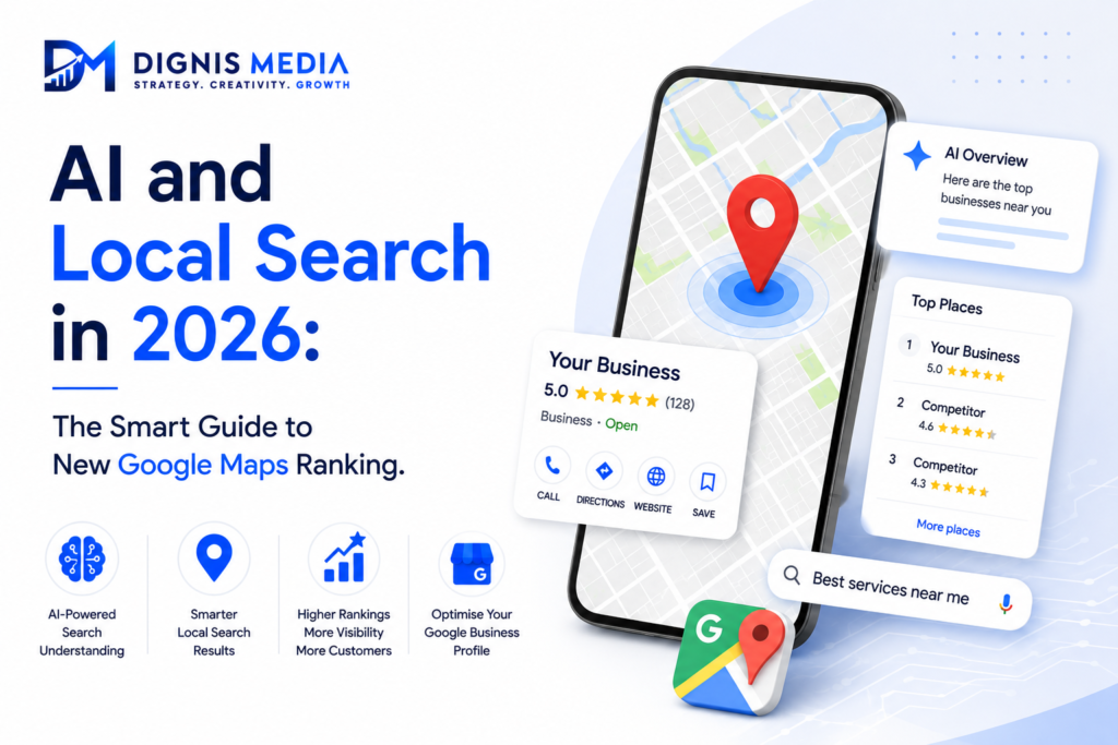 ai and local search google maps ranking 2026, Dignis Media