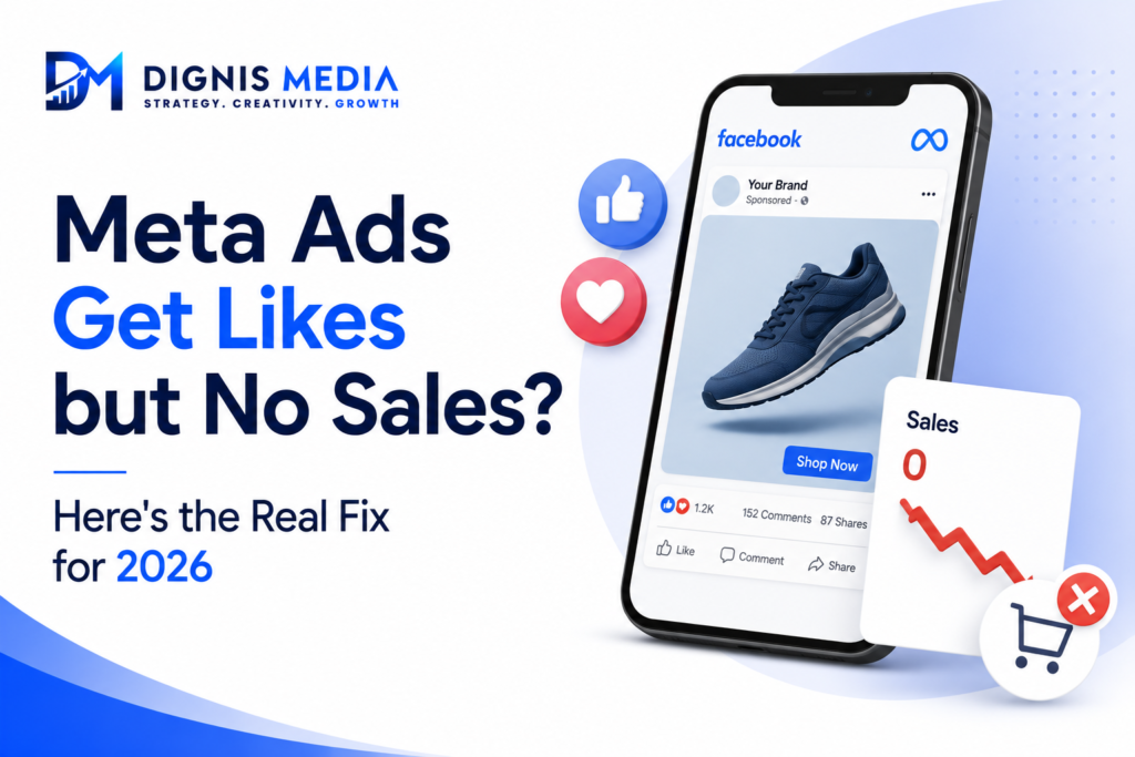 meta ads not converting fix 2026, Dignis Media