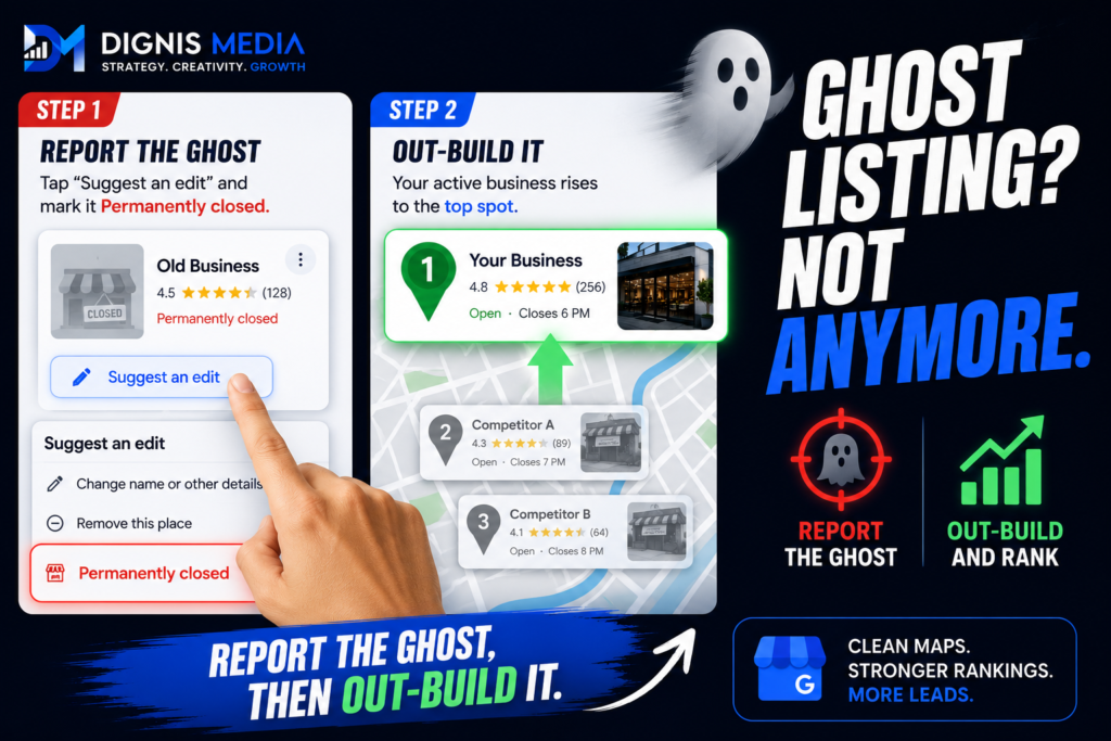 how to report a ghost listing 2026, Dignis Media