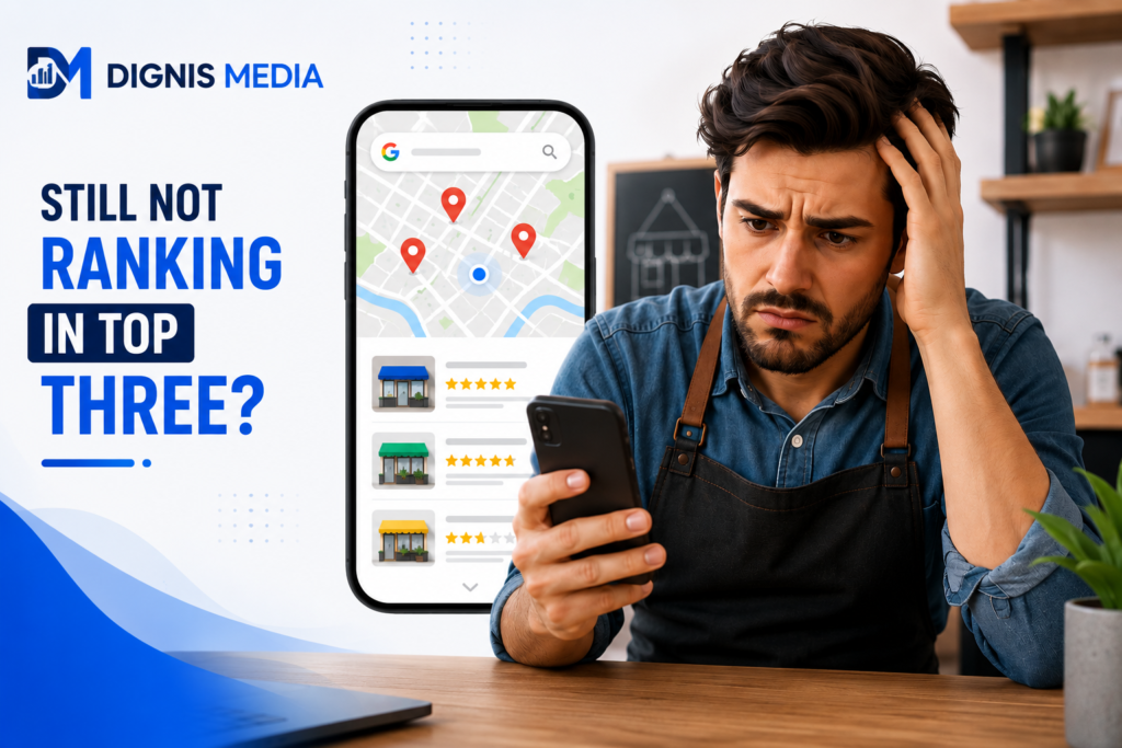 not ranking on google maps nz fix 2026, Dignis Media
